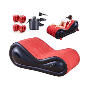 Sofá Cama Inflable Plegable Moderno y Portátil para Parejas para Uso en Exteriores, Dormitorio y Sala de Estar - Product Image 1