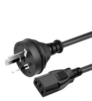 Câble d'alimentation CA 3 broches AS/NZS 3112 australien, câble d'alimentation IEC C13 pour moniteur d'ordinateur, onduleur