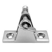 Petit dauphin Bimini raccords charnière de pont en acier inoxydable avec broche amovible pour bateau pare-soleil tente Tende Toldo persienne Yacht