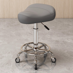 NEW Beauty Modern Luxury Height Adjustable Chaise <b>Bar</b> <b>Stool</b> Visitor Meeting Office Chair with High Quality - Product Image 4