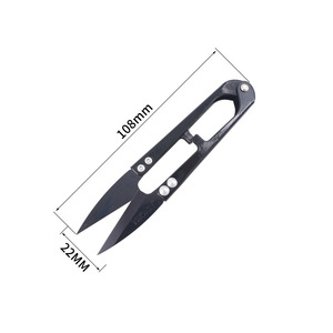 Tbone Yarn Scissors U Shaped Stainless Steel Blade Plastic Handle For Cross Stitch <b>Sewing</b> Garment Cutting - Product Image 2