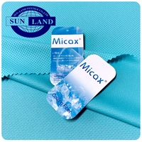 Serviette rafraîchissante pour le sport en tissu 100% Micax Jade, fibre rafraîchissante au toucher, maille nid d'abeille en polyester tricoté à la chaîne, idéale pour la saison estivale