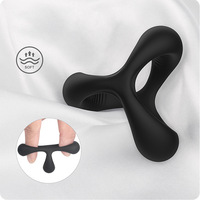 Anillo de Silicona para Pene, Anillo para Testículos, Disfunción Eréctil, Juguete Sexual Masculino, Accesorios de Bondage Sexual, Juguetes Sexuales para Adultos para Hombres Gay