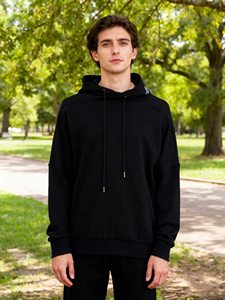 Người Đàn Ông Của Bông Hoodies Trống Nặng Trọng Lượng Quá Khổ Hoodies Tùy Chỉnh In Logo Người Đàn Ông Của Hoodies & Áo Nỉ - Product Image 3