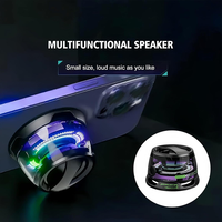 G200 Haut-parleur magnétique BT5.3 Haut-parleur extérieur portable et sans fil Lumière d'ambiance colorée Mini Subwoofer