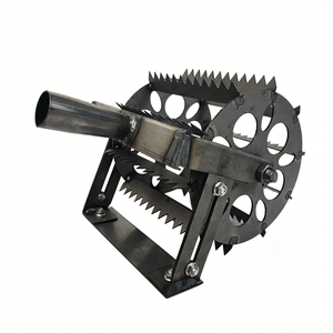 Sarchiatrice professionale a spinta con ruote |   Coltivatore Manuale da Giardino per Colture in Fila e Dissodamento del Terreno - Product Image 5