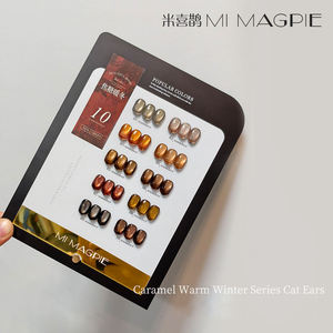 10-Color Magnetic Cat Eye UV Gel Polish Set 15ml Hema Free Vegan Non-Toxic AILANUO Free Custom Eco-Friendly Long-Lasting Glass - Product Image 6