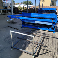 Machine de soudage de treillis métallique cnc pour fabriquer des stylos à poulet et une cage en treillis métallique soudé galvanisé