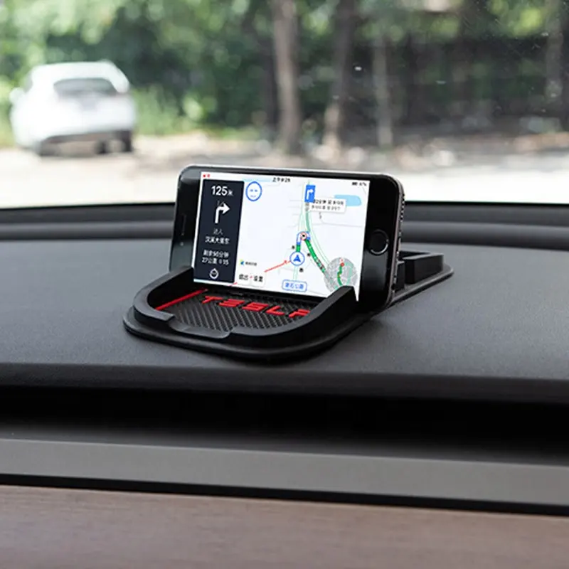 Smart Car Phone Holder For Tesla Model 3/Y/X/S Wireless Car Phone Holder dashboard Cell Phone Holder For Car