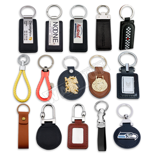 porte-clés en cuir