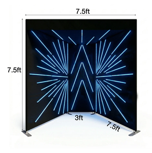 Cabine vidéo immersive LED pour événements, fêtes, mariages et activités <span class=keywords><strong>de</strong></span> marque - Product Image 4