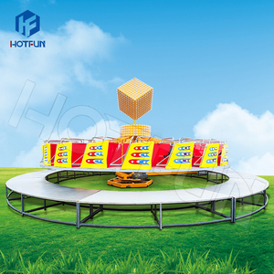 Large Flying Turntable Children's Carnival <b>Ride</b> Fiberglass <b>Outdoor</b> <b>Amusement</b> <b>Equipment</b> CE Certified 10m Diameter 40 Person - Product Image 2