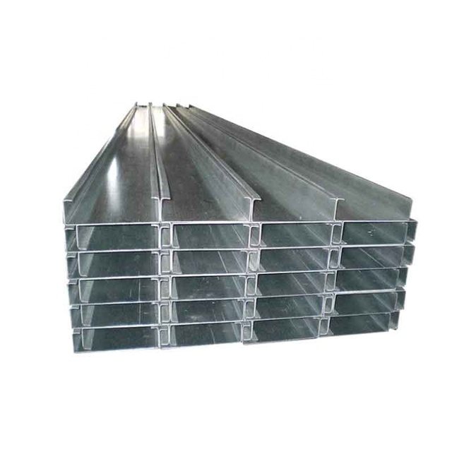 Astm A36 U Channel Structural Steel c Channel Purlin Roof Truss Size 200x80x7.5x11mm