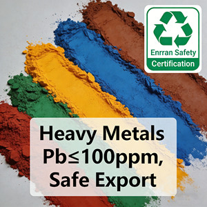 Factory Direct Iron Oxide Pigments Brown - Suitable for <strong>Plastic</strong> <strong>Masterbatch</strong> &amp; Colored Concrete, REACH - Product Image 4