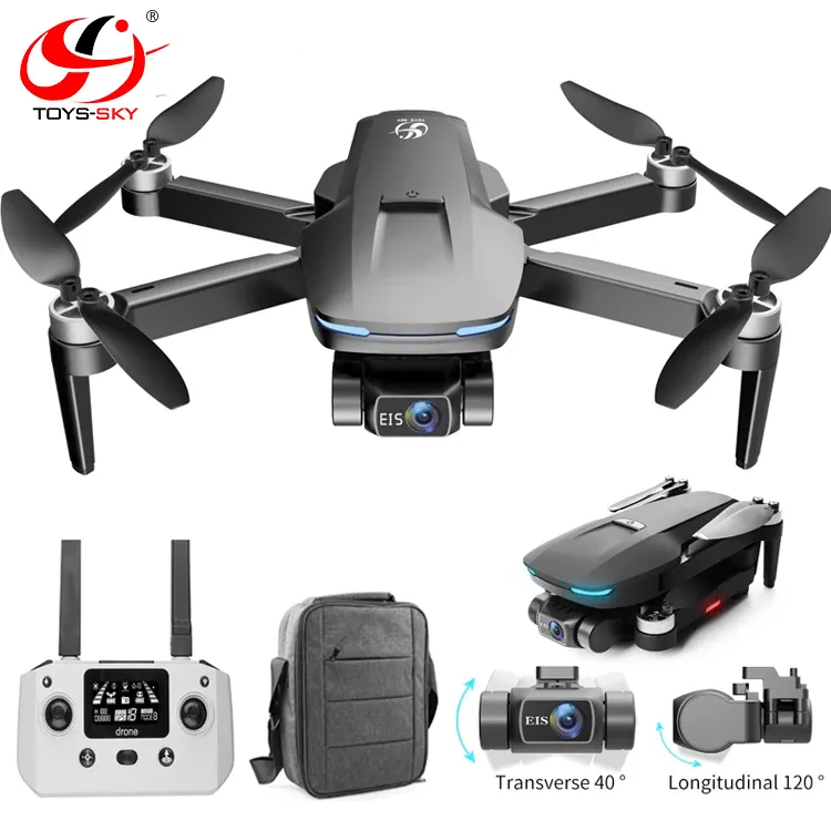 Toysky S188EIS 5G WIFI FPV GPS Brushless Powerful Drone With 2 Axis Gimbal EIS 4K hd Camera VS B16PRO SG906 MAX F11S 4K Pro