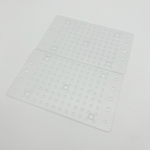 Feuille acrylique PMMA rectangulaire transparente, 90% de transmission, pour composants électroniques - Product Image 4