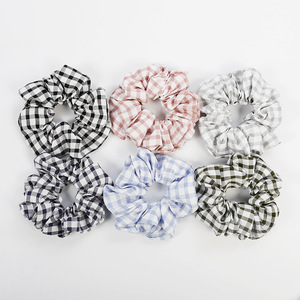 Impreso de Scrunchies para Cola de Caballo titular ancho y elástico banda de goma para mujer <span class=keywords><strong>pelo</strong></span> cuerda de <span class=keywords><strong>pelo</strong></span> tocado - Product Image 1