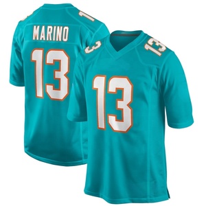 Vente en gros de maillots de football américain brodés pour hommes, Miami Dolphins Achane, 10 Jacob Rodriguez, <span class=keywords><strong>2</strong></span> Malik Willis, uniforme de football - Product Image 6