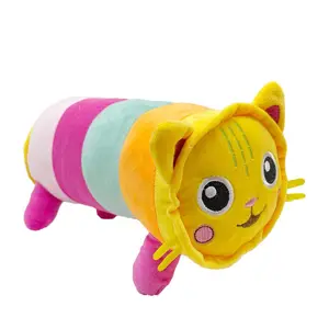 Bambola di peluche gatto lungo buoni materiali bambola di 25cm giocattoli morbidi migliori Gabe giocattolo di peluche pezza peluche gatto lungo bambola di peluche