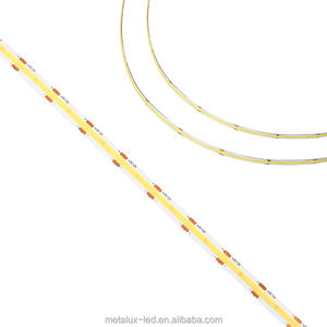 Bande <span class=keywords><strong>LED</strong></span> COB à haute densité blanc chaud 480 <span class=keywords><strong>LED</strong></span> 12V 14W CRI90 2700K-3000K 10mm pour une <span class=keywords><strong>ambiance</strong></span> chaleureuse à la maison, chambre à coucher, <span class=keywords><strong>ambiance</strong></span> intelligente - Product Image 5