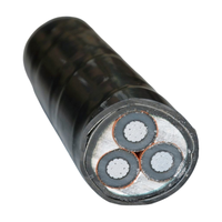 1,8/3Kv 16mm-120mm Cable blindado de 3 núcleos con conductor de aluminio XLPE/STA/PVC para construcción Varios tamaños disponibles