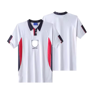 <span class=keywords><strong>Camiseta</strong></span> de Fútbol Retro del Club de la Liga Europea de Inglaterra de 1998 para Hombre, Personalizada por la Fábrica JY, Transpirable, Impermeable, 100% Poliéster - Product Image 2