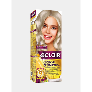 Eclair EC01 Permanent <b>Hair</b> <b>Color</b> Cream with Oils OMEGA9 Sachet Pack Professional Salon <b>Hair</b> Dye - Product Image 2