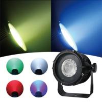 Projecteur LED Par Slim Professionnel 50W RGBW Étanche IP65 pour Scène, Angle de Faisceau Optionnel 15 24 36, pour DJ, Mariages, Clubs