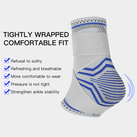 Bandage de protection élastique réglable pour la course à pied, cyclisme et fitness
