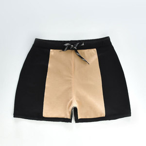 กางเกงว่ายน้ำผู้ชายขนาดพลัสไซส์สำหรับผู้ใหญ่ สีดำ แห้งเร็ว ทรงหลวม สำหรับว่ายน้ำและกีฬาทางน้ำ - Product Image 1