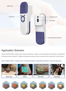 เครื่องตรวจหาเส้นเลือดแบบพกพา แสงอินฟราเรด สำหรับมืออาชีพ ราคาประหยัด - Product Image 6