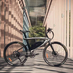 จักรยานไฟฟ้าเสือภูเขา SAMEBIKE ขนาด 26 นิ้ว คาร์บอนไฟเบอร์ 500 วัตต์ 15 แอมป์ชั่วโมง 9 สปีด แบตเตอรี่ 48 โวลต์ แบบ Down Tube มอเตอร์ดุมล้อหลัง รุ่น RS-A09 สำหรับถนน - Product Image 2