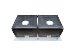 Évier de cuisine en acier inoxydable 304, double bac, fait main, à encastrer, finition brossée, anti-rayures, OEM disponible - Product Image 3