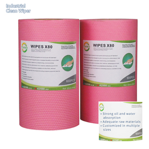 Rouleau de lingettes jetables non tissées industrielles robustes pour l'automobile et l'aérospatiale, 32*34cm, 250 lingettes/rouleau, en pâte de bois+PP, écologiques, <span class=keywords><strong>TESO</strong></span> - Product Image 1