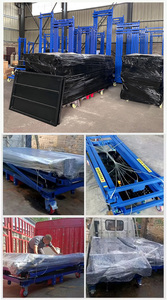 Nouvelle plateforme élévatrice à ciseaux électrique 2-15m, capacité 500kg, mobile, avec roues et palan électrique - Product Image 5