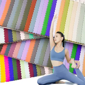 Online Hot Koop 71 Kleuren Polyester Anti Zweet Stof Voor Hoge Waisted Workout Leggings
