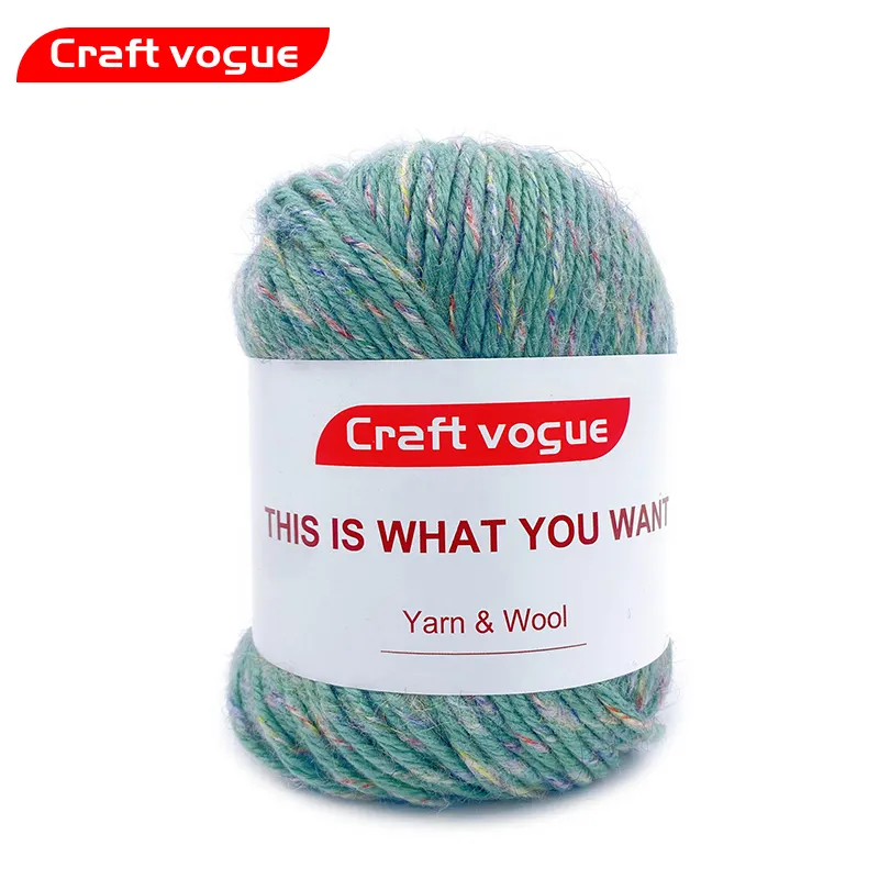 Craft Vogue Wholesale Top selling Australian Merino wool acrylic blended super chunky roving cone yarn for hand knitting