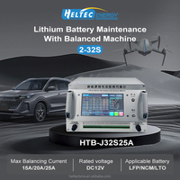 Égaliseur de batterie Équilibreur 32S 15A 10A 25A Machine d'équilibrage de batterie hybride Égaliseur de batterie de voiture EV