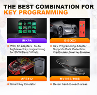 Autel IM608II Programmeur de clés et outil de diagnostic OBD2 pour la programmation de véhicules, machine automobile pour toutes les voitures (y compris les clés perdues)
