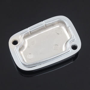 <span class=keywords><strong>Electra</strong></span> Glide Road King Pompe d'embrayage Couvercle de réservoir de liquide de frein en aluminium Accessoires moto - Product Image 4