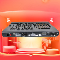 JIUAN MA2 Komut Kanalı Profesyonel Sahne Aydınlatma Konsolu Kontrol Cihazı, DMX512 RGB Aydınlatma 2048 Parametre 512W Maksimum Yük