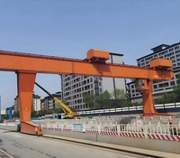 Pont roulant monopoutre en L sur rail, 5 tonnes, 10 tonnes, 20 tonnes, 35 tonnes avec palan électrique