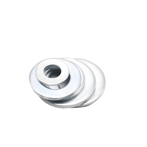 เครื่องล้างแบบธรรมดาสแตนเลส304 M4x8x0.5mm ถุงพลาสติก M3เซรามิกวงแหวนแยก DIN 125ผลิตจากเหล็กกล้าคาร์บอน - Product Image 6
