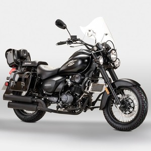 Motocicletta Bashan 230Cc Cruiser con parabrezza e borse laterali per uso stradale e fuoristrada - Product Image 1