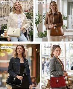 Sac Hobo en Cuir Véritable Noir pour Femme – Sac à Bandoulière de Qualité Supérieure – Sac à Main Populaire pour Dames – Vente en Gros - Product Image 5