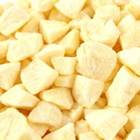 Kinderveilige, zonder toegevoegde suiker, gevriesdroogde snack voor schoolmaaltijden en peuter-vingerverkostelingen: gevriesdroogde appel