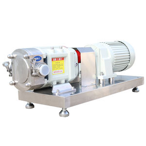 Machine de remplissage de pompe à lobes rotatifs à trois lobes en acier inoxydable Pompe à rotors à chocolat pour pompe à rotors sanitaire au miel - Product Image 2