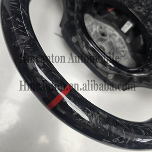 Volante Deportivo de Fibra de Carbono Forjada y Alcántara, el Más Popular, para BMW G20 G30 G01 Serie 3 Serie 5 - Product Image 5