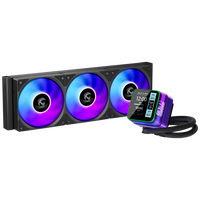 Enfriador Líquido para CPU Gamer-X S360 OEM ODM de Aluminio, 360/240 mm, AIO Blanco con LED ARGB y Rodamiento Cerámico para PC