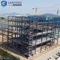 Almacén de Estructura de Acero, Edificio de Almacenamiento Industrial Prefabricado Duradero para Centro Logístico